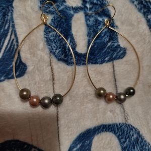 Handmade earrings with FWP